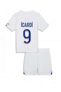 Fotbalové Dres Paris Saint-Germain Mauro Icardi #9 Dětské Třetí Oblečení 2022-23 Krátký Rukáv (+ trenýrky)